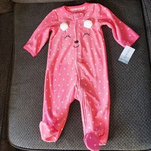 NWT Carter's feetie pajamas